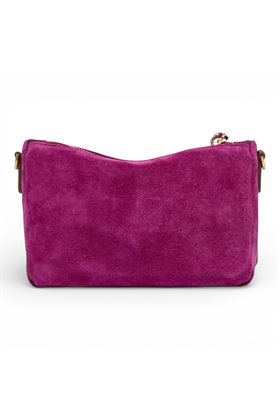 Pochette Gianni Chiarini in camoscio colore glicine. GIANNI CHIARINI | 10224-DESERT FLOWER